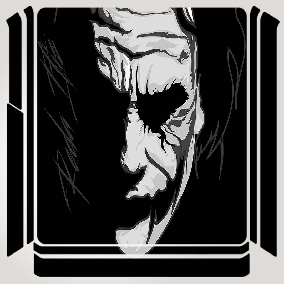 برچسب پلی استیشن ۴ مدل joker monochrome کد PSS-342 