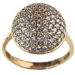 انگشتر زنانه مدل نگینی