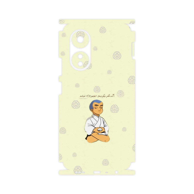 برچسب پوششی ماهوت مدل Ikkyu-san-FullSkin مناسب برای گوشی موبایل اپو A58 4G