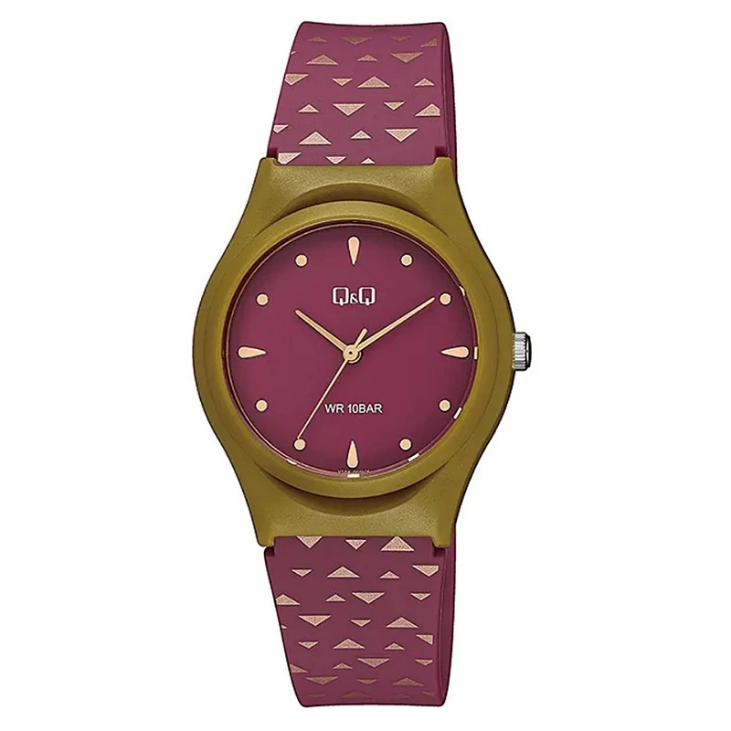 ساعت مچی عقربه‌ای کوارتز زنانه کیو اند کیو مدل V10A-002VY
