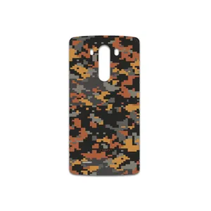 MAHOOT Army-Autumn-pixel Cover Sticker for LG G3