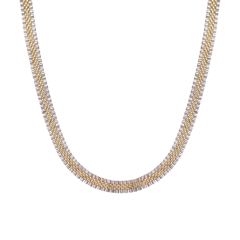 گردنبند طلا 18 عیار زنانه الی گالری مدل رولکس