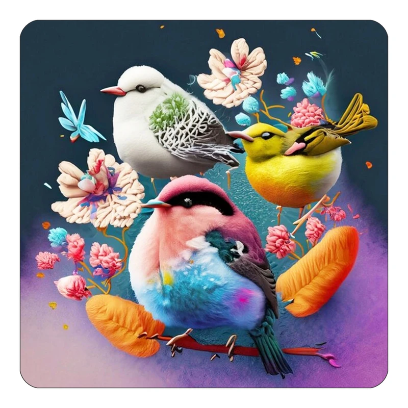 مگنت کاکتی طرح حیوانات رنگی مدل mp27105