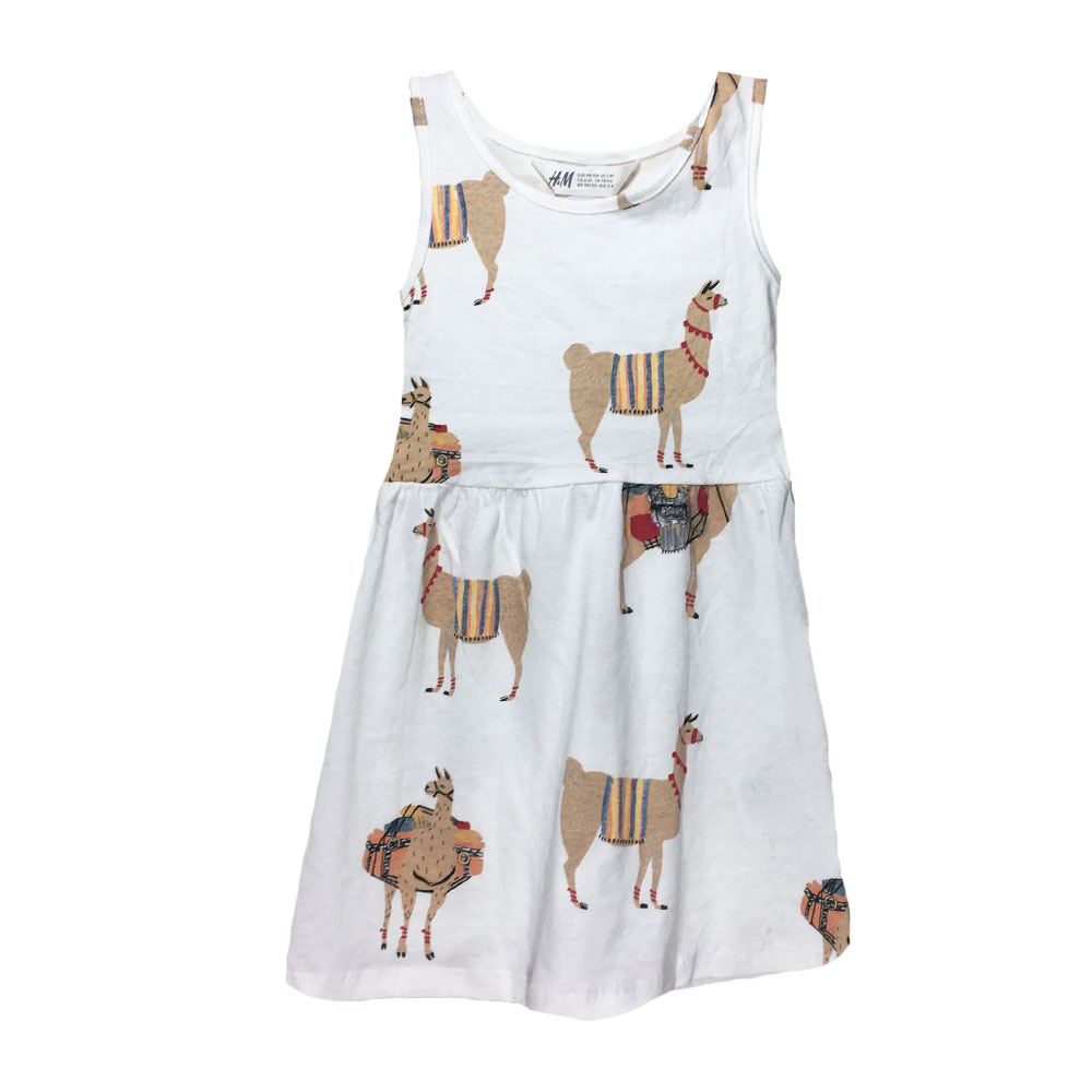 پیراهن دخترانه اچ اند ام مدل 0141643