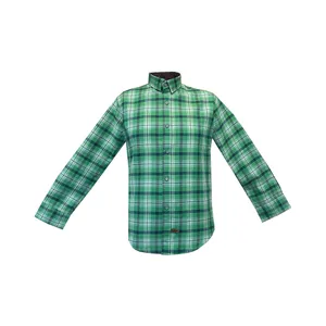 پیراهن آستین بلند مردانه مدل چهارخانه