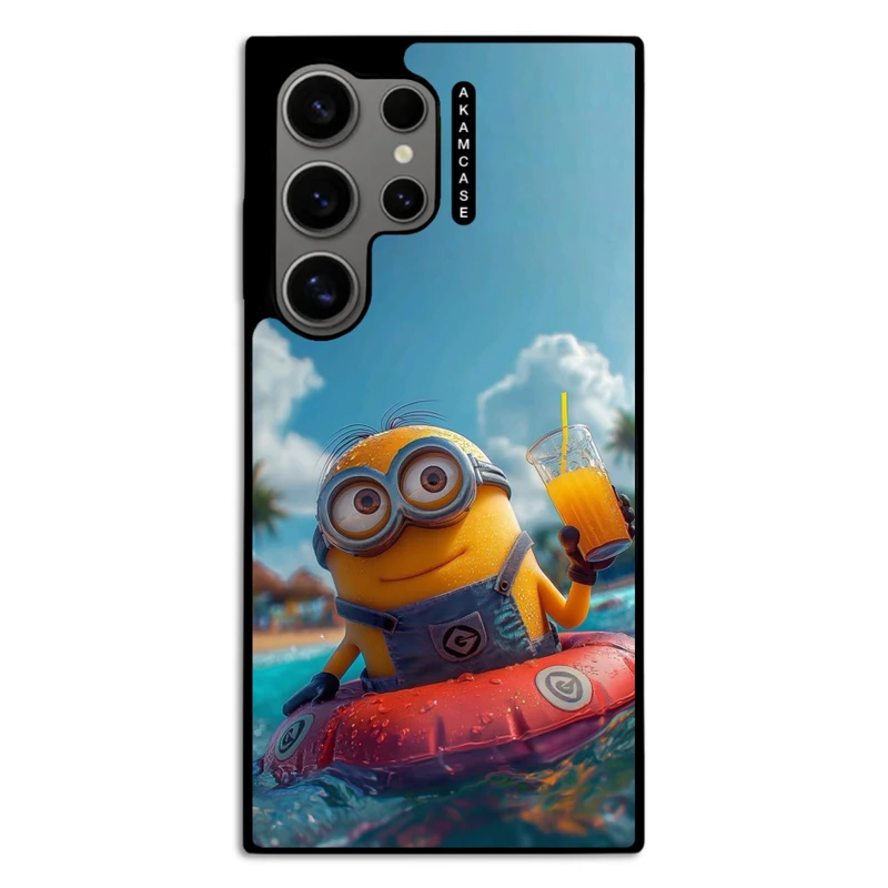 کاور آکام مدل AMC-WSGS24U-MINIONS5 مناسب برای گوشی موبایل سامسونگ Galaxy S24 Ultra