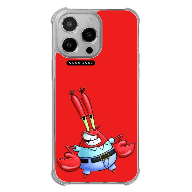 کاور آکام مدل AMC-WTA14PROMAX-SPONGE BOB15 مناسب برای گوشی موبایل اپل iPhone 14 Pro Max