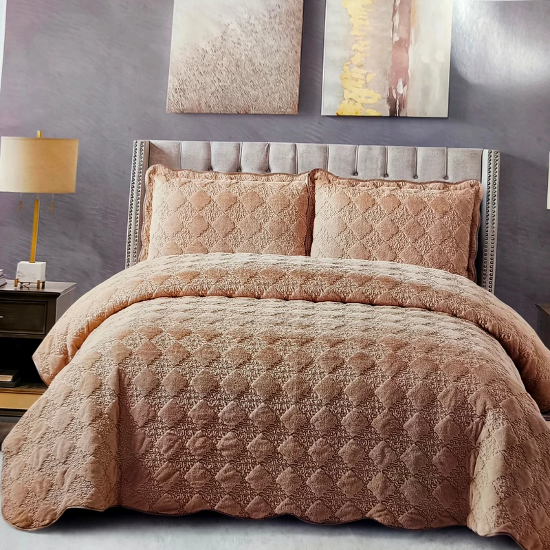 سرویس روتختی 2 نفر 3 تکه مدل پیکه پولیشی