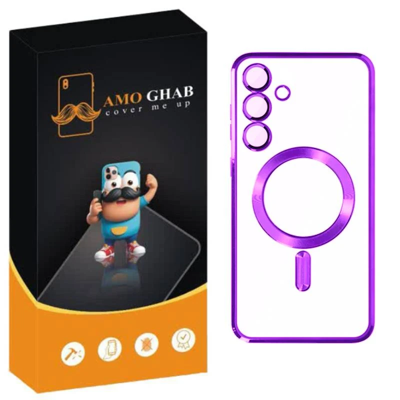 کاور عمو قاب مدل مگ سیف طرح لاکچری مناسب برای گوشی موبایل سامسونگ Galaxy S23