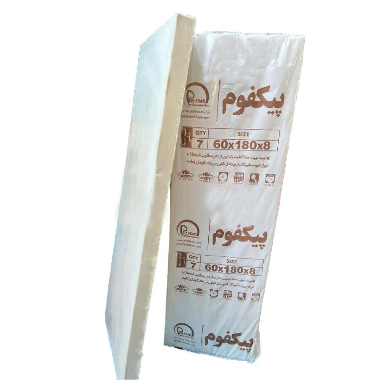 فوم سرد پیکفوم مدل ورقه ای  سایز 60x180x8 سانتی‌متر