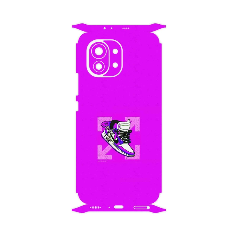 برچسب پوششی ماهوت مدل Nike Air Sneaker Digital Art-FullSkin مناسب برای گوشی موبایل شیائومی Mi 11 5G