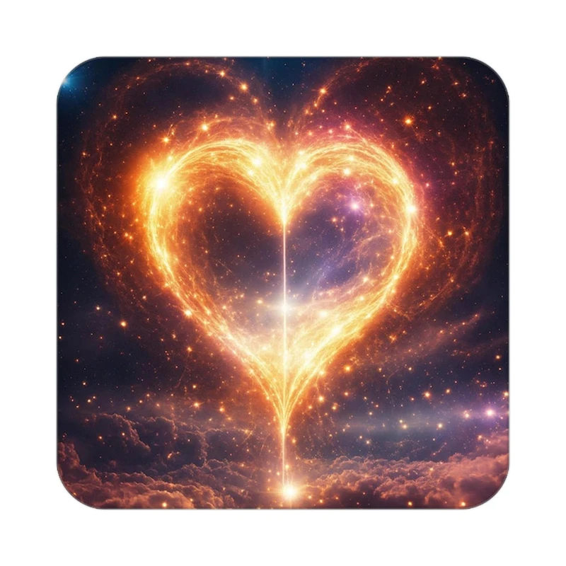 زیر لیوانی کاکتی مدل عاشقانه کد mp11369