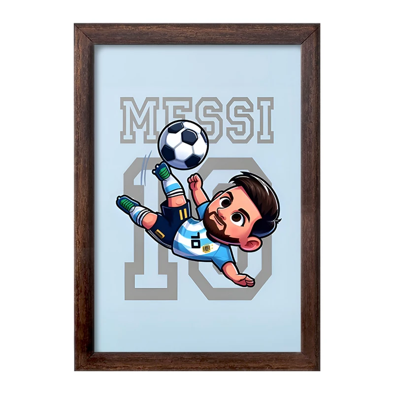 تابلو خندالو طرح لیونل مسی کد F4910
