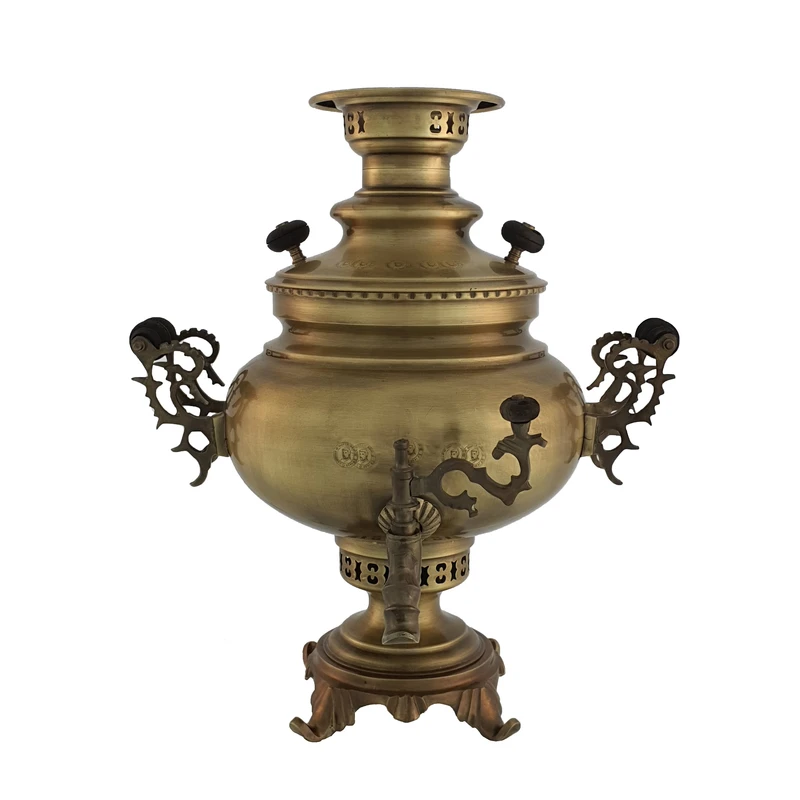 عکس شماره 8 : سماور زغالی عبدی مدل ماهور گنجایش 6 لیتر