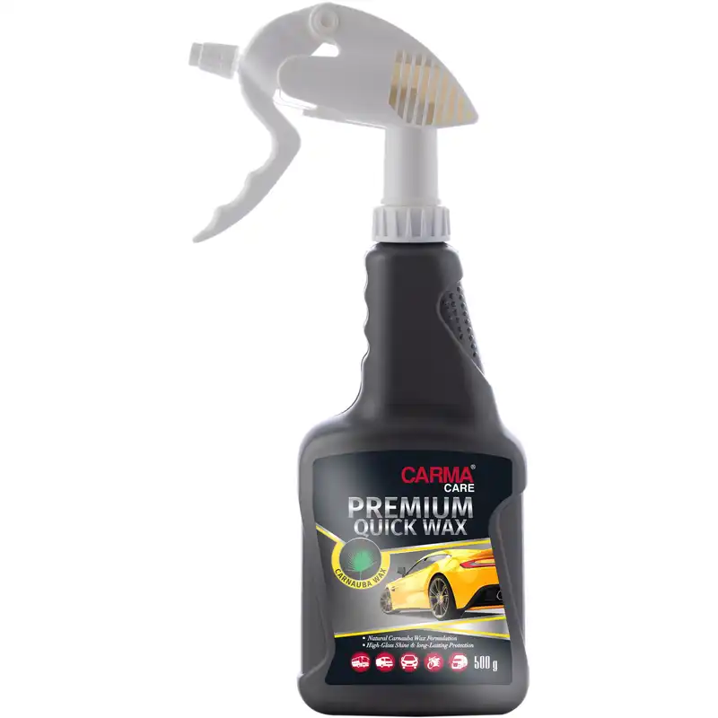 اسپری واکس بدنه خودرو کارماکر مدل PREMIUM QUICK WAX وزن 500 گرم