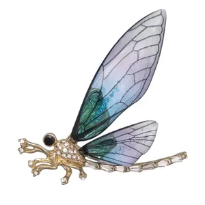 سنجاق سینه زنانه مدل سنجاقک