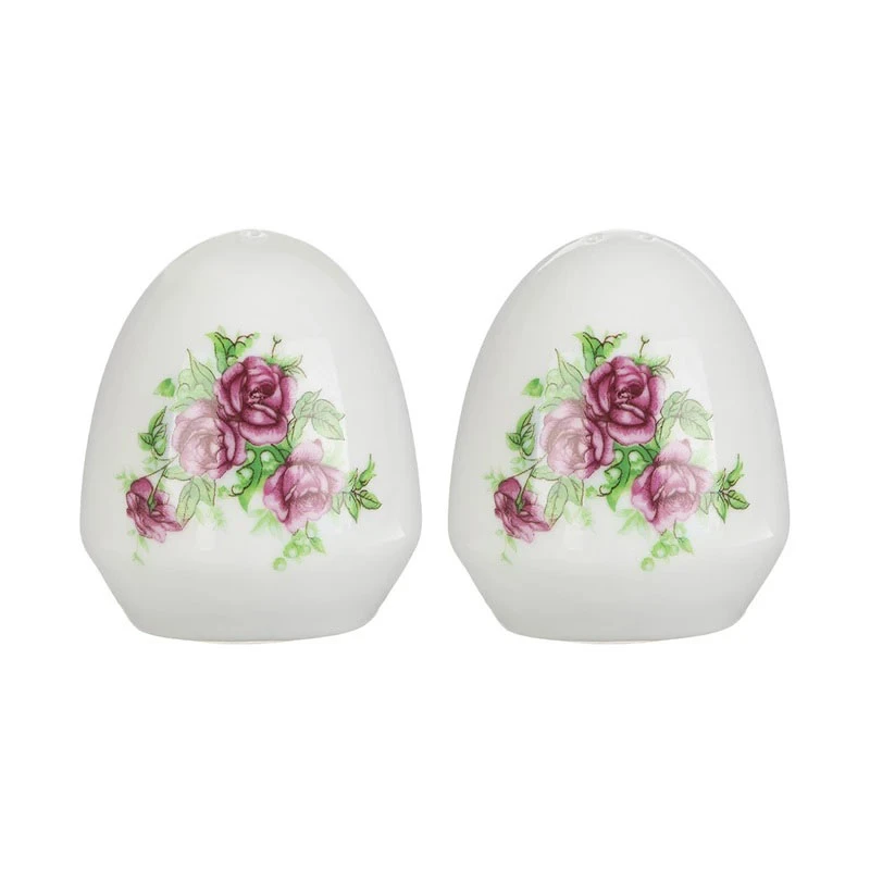 ست نمک پاش و فلفل پاش چینی زرین ایران مدل بیدگل درجه عالی