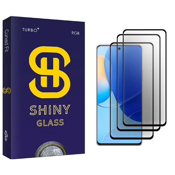 محافظ صفحه نمایش سرامیکی آتوچبو مدل Shiny Glass MIX2106 مناسب برای گوشی موبایل هوآوی Nova 9 SE بسته سه عددی