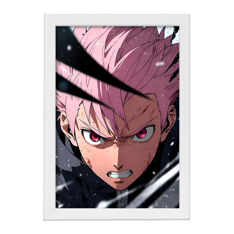 تابلو خندالو مدل انیمه جوجوتسو کایزن کد F9986