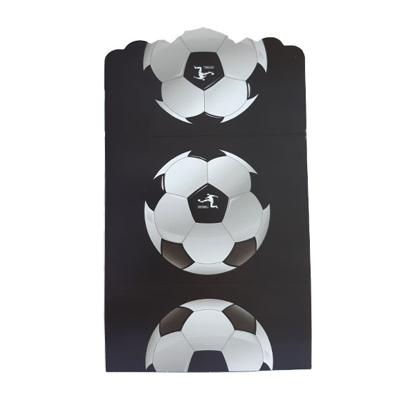 کارت دعوت مدل توپ فوتبال کد FootballCard3 مجموعه 10 عددی