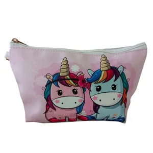 کیف لوازم آرایش دخترانه مدل یونیکورن دوقلو کد Unicorn-2-twice 