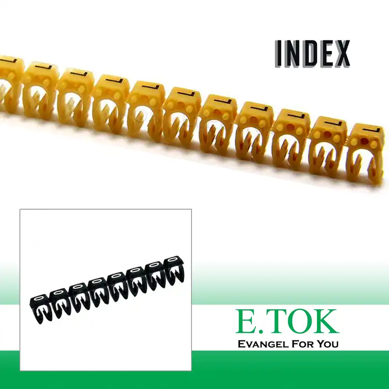 شماره سیم فشاری ایتوک مدل Index بسته 100 عددی