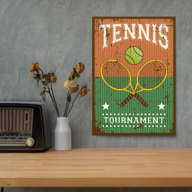 پوستر صبا طرح طرح کلاسیک تنیس کد 34