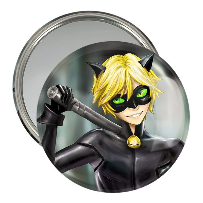 آینه جیبی خندالو مدل پسر گربه ای کد 25011