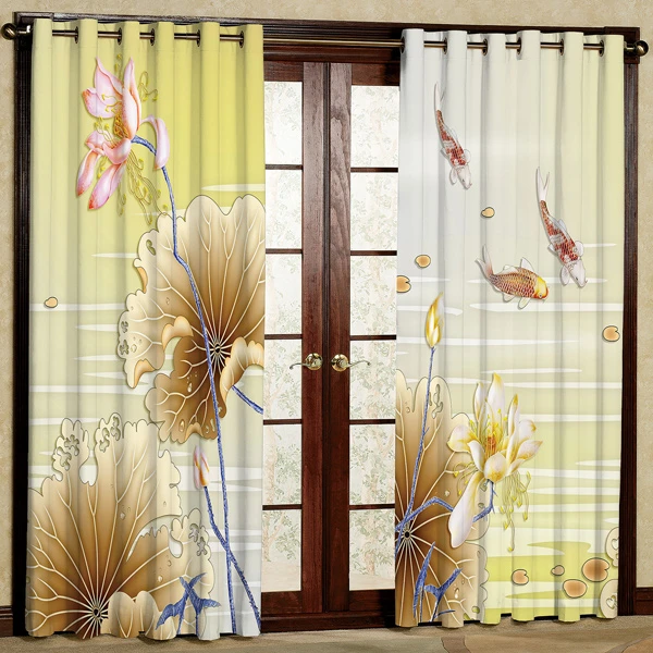 پرده مدل مخمل پانچی کد 6950 سایز 280x140 سانتی متر