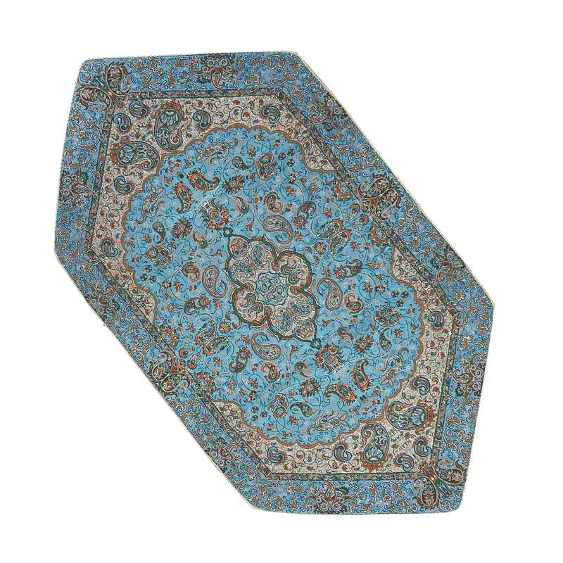 رومیزی ترمه مدل شاه عباسی کد K709