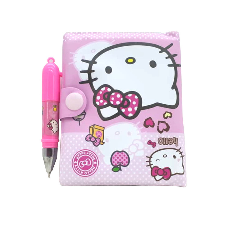 دفترچه یادداشت مدل کیتی کد E003 به همراه خودکار 