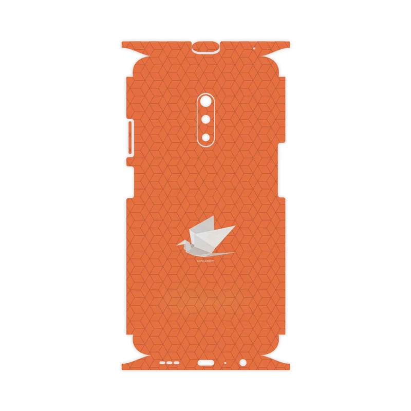 برچسب پوششی ماهوت مدل Minimalist origami bird-FullSkin مناسب برای گوشی موبایل اپو Realme X