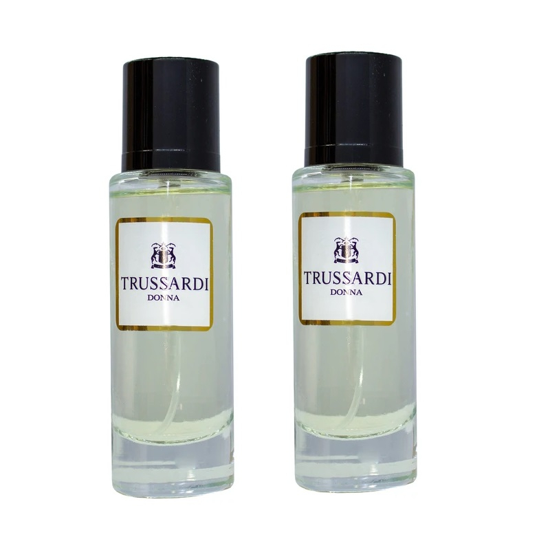 عطر جیبی زنانه نیو پرستیژ کالر مدل Trassardi Donna حجم 35 میلی لیتر مجموعه 2 عددی