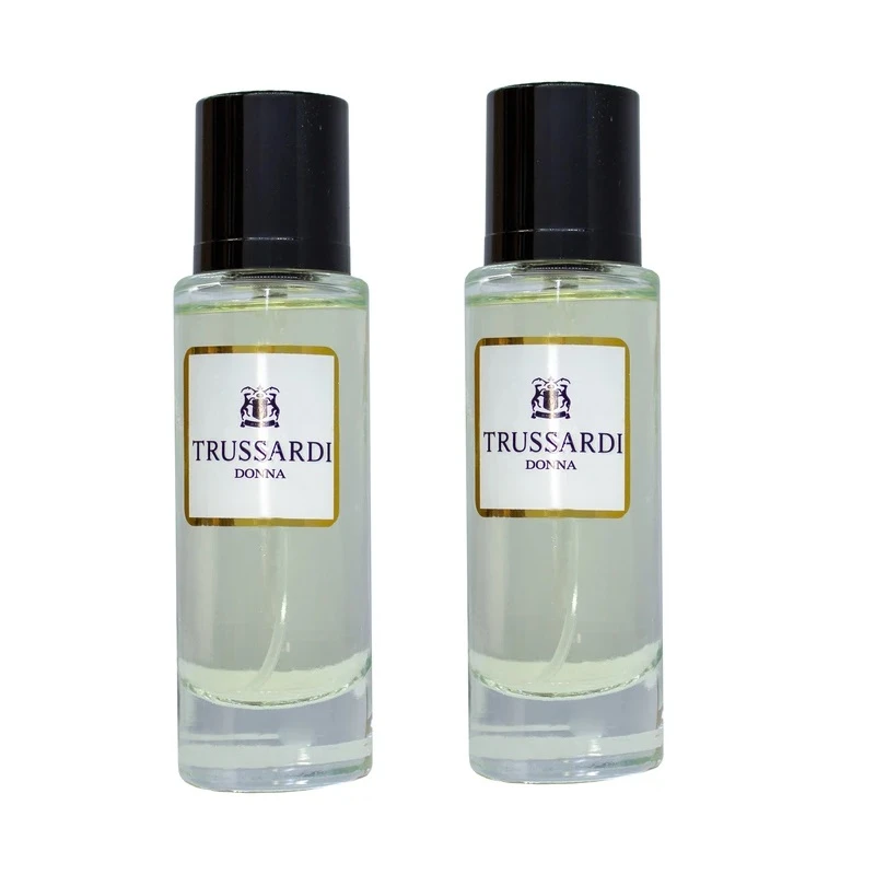 عطر جیبی زنانه نیو پرستیژ کالر مدل Trassardi Donna حجم 35 میلی لیتر مجموعه 2 عددی