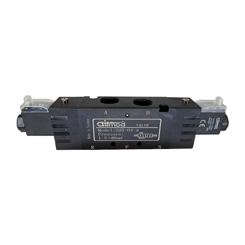 شیر برقی پنوماتیک دو بوبین ایرمد مدل  AIRMOD 520-02-D 5.2 1/4 220V