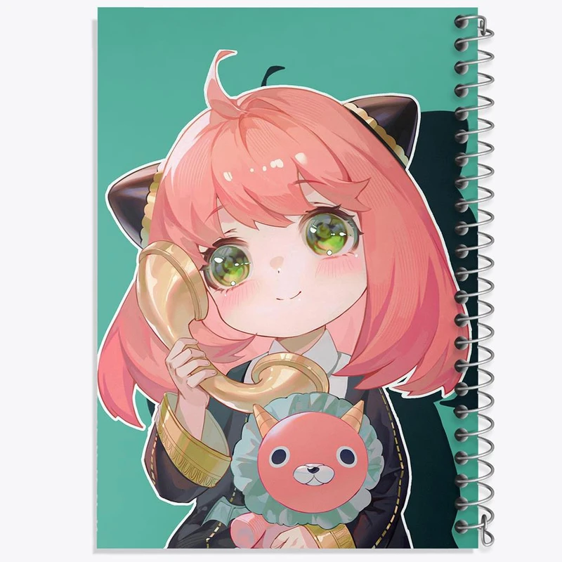 دفتر نقاشی 50 برگ خندالو مدل انیا فورجر انیمه اسپای ایکس فمیلی Spy x Family کد 17672