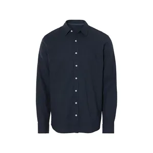 پیراهن آستین بلند یقه برگردان مردانه مدل 02