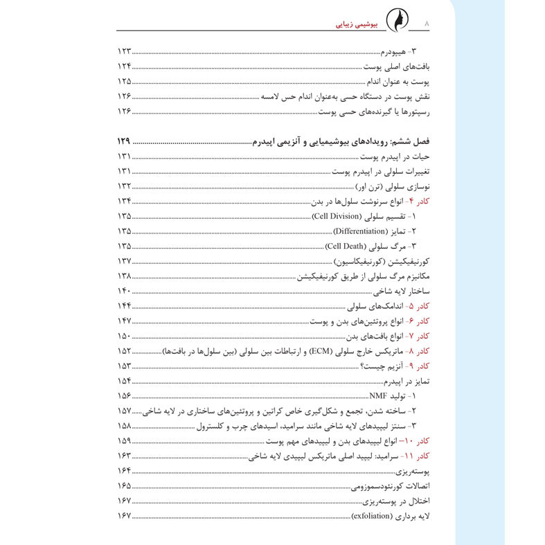 کتاب پیلینگ شیمیایی از نگاه بیوشیمی اثر دکتر لیلا جمالزاده انتشارات اندیشه کهن کتاب پیلینگ شیمیایی از نگاه بیوشیمی اثر دکتر لیلا جمالزاده انتشارات اندیشه کهن