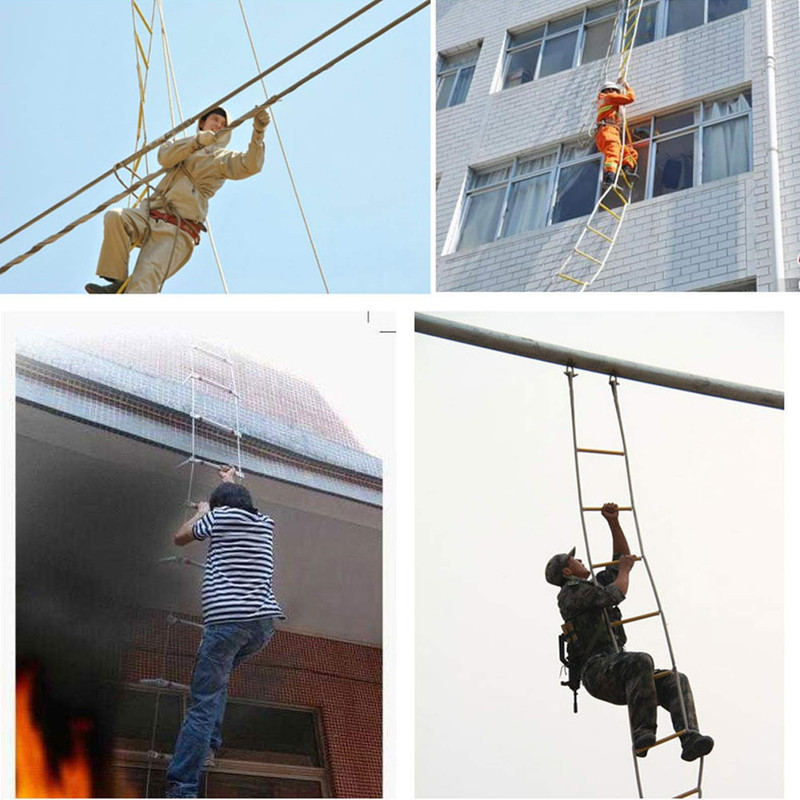 نردبان طنابی امداد نجات مدل SOS کد 5m