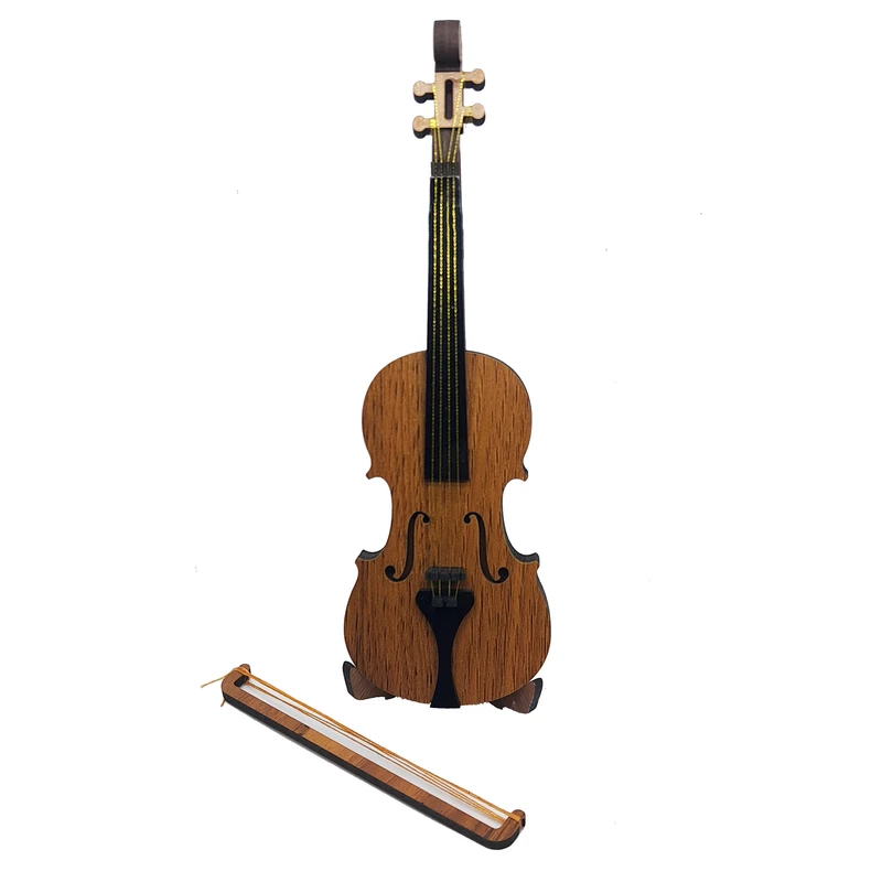 دکوری مدل ماکت ساز و موسیقی ویلن یا ویولن کد M.25.14.3