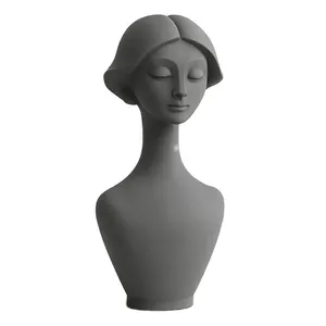 گلدان دکوری مدل دختر آرام