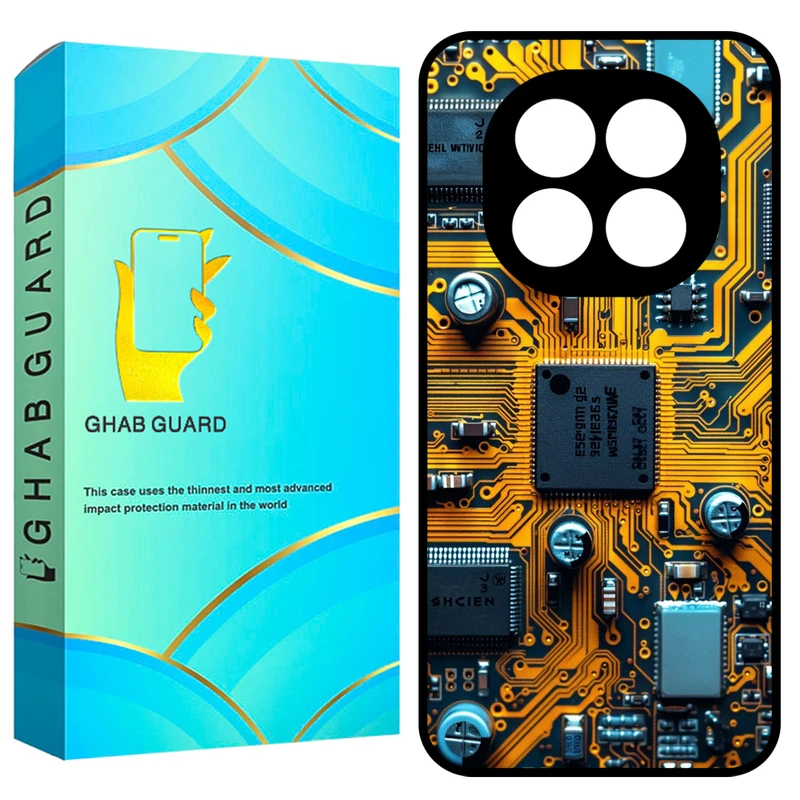 کاور قاب گارد طرح تکنولوژی  مدل GN14P مناسب برای گوشی موبایل شیائومی Redmi Note 14 Pro 5G / Note 14 Pro Plus 5G