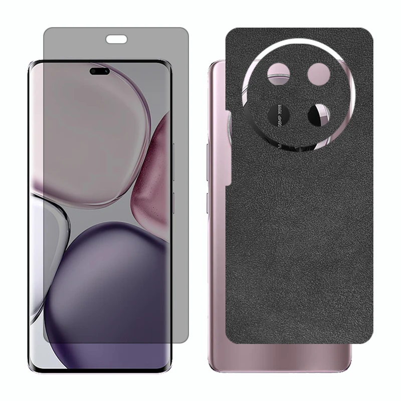 محافظ صفحه نمایش حریم شخصی گلس مدل Together مناسب برای گوشی موبایل آنر X9c به همراه برچسب پوششی