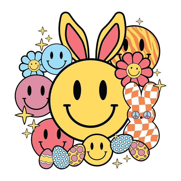 استیکر پارچه و لباس پاد آفرین مدل کارتونی کد S651