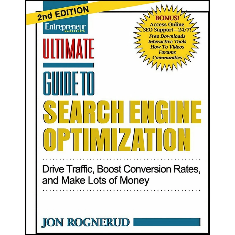 کتاب Ultimate Guide to Search Engine Optimization اثر Jon Rognerud انتشارات Entrepreneur Press