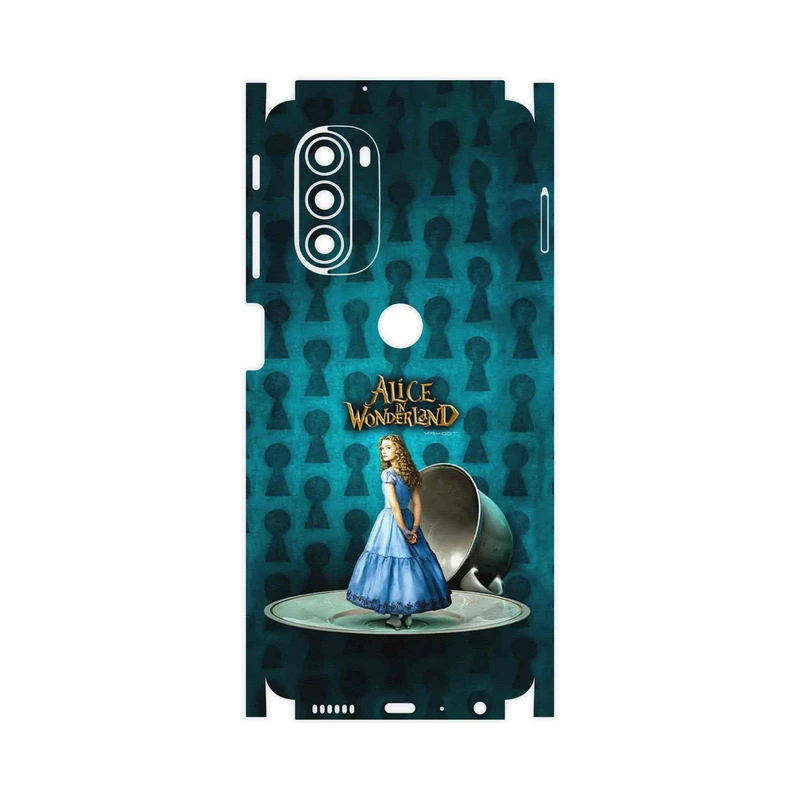 برچسب پوششی ماهوت مدل Alice in Wonderland-FullSkin مناسب برای گوشی موبایل موتورولا Moto G51 5G
