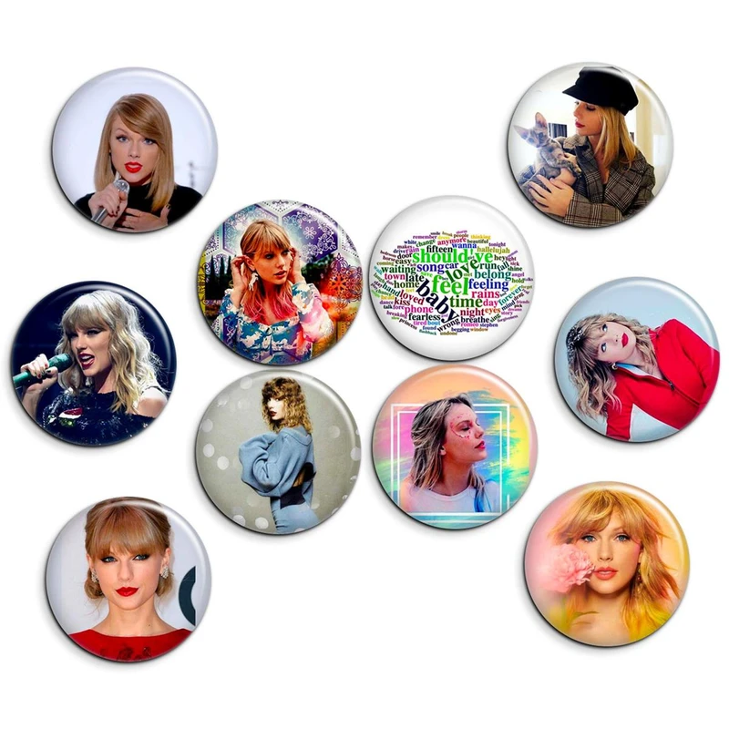 پیکسل پرمانه طرح تیلور سویفت کد pmg.7287 مجموعه 10 عددی