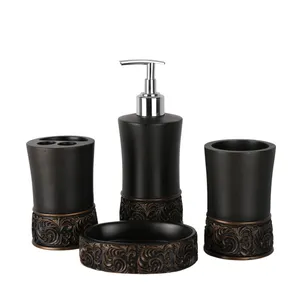 ست سرویس بهداشتی 4 پارچه دلفین مدل 010-BL