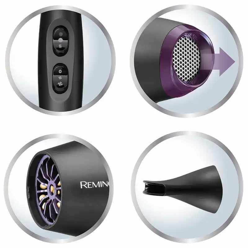 سشوار حرفه ای رمینگتون مدل AC7100 SUPERCARE PRO 2100 AC