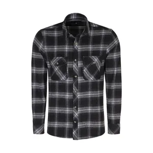 پیراهن آستین بلند مردانه پاتن جامه مدل 102721010212447 پشمی 